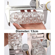 Telescopic Rotating Soft Pussy Masturbator