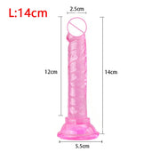 Realistic Crystal Jelly Dildos