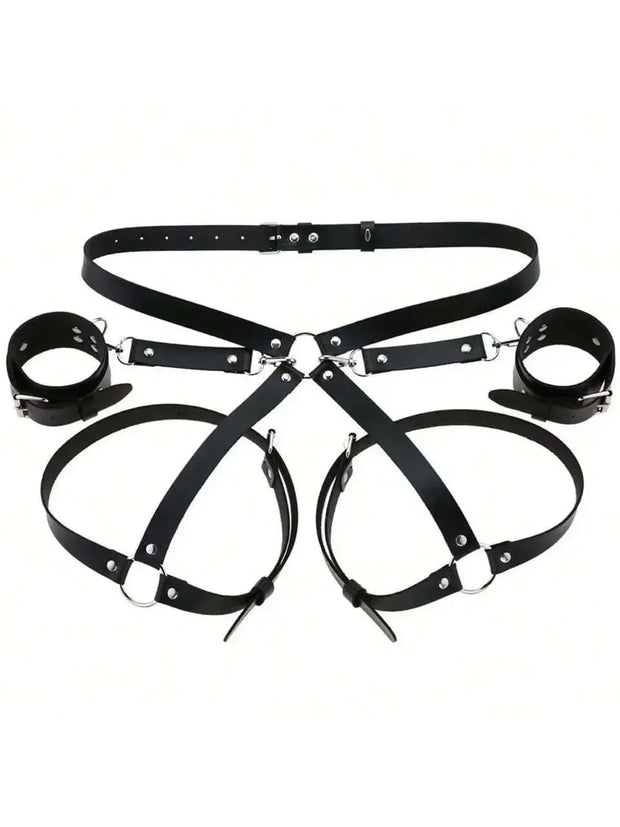 Deluxe Leather Bondage Kit