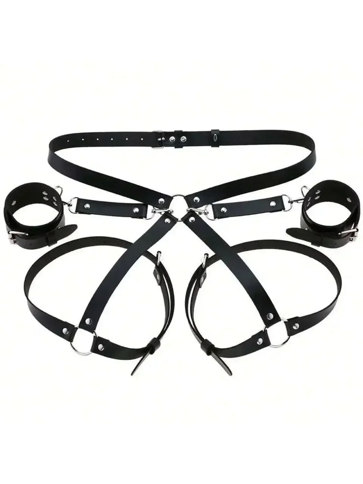 Deluxe Leather Bondage Kit