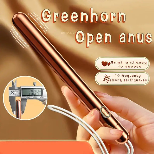 10 Speeds Slim Anal Vibrator