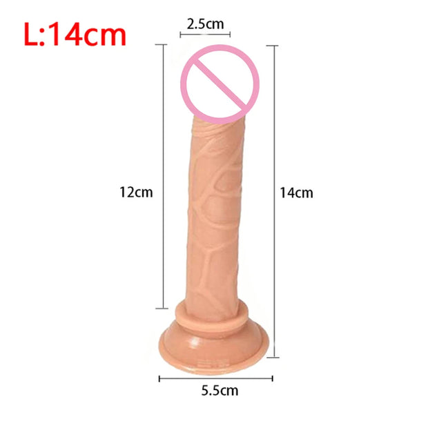 Realistic Crystal Jelly Dildos