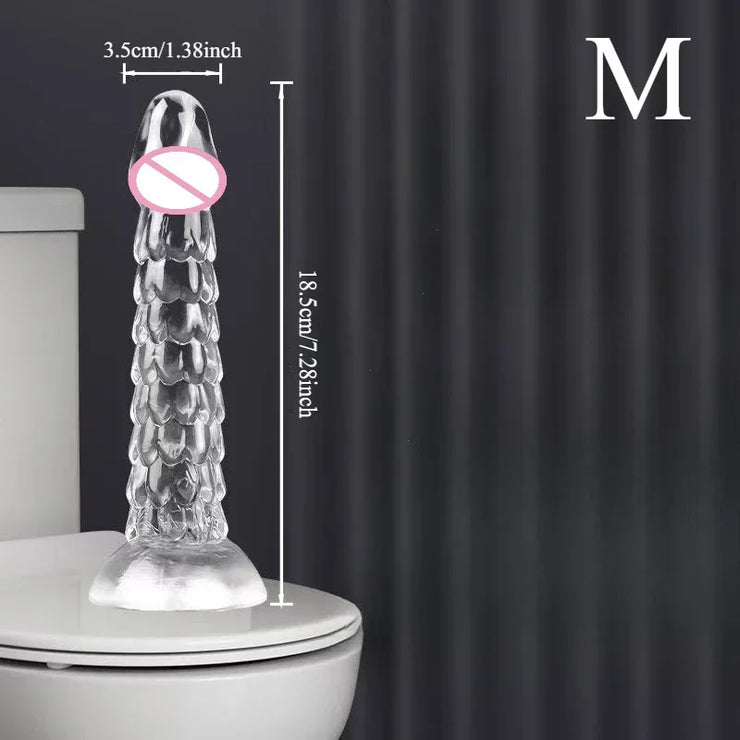 23cm Dragon Suction Dildo
