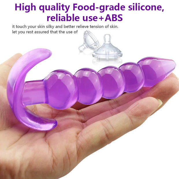 Soft Butt Plug Prostate Anal Dildo