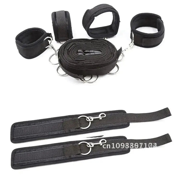 Under Bed Bondage Restraint Set