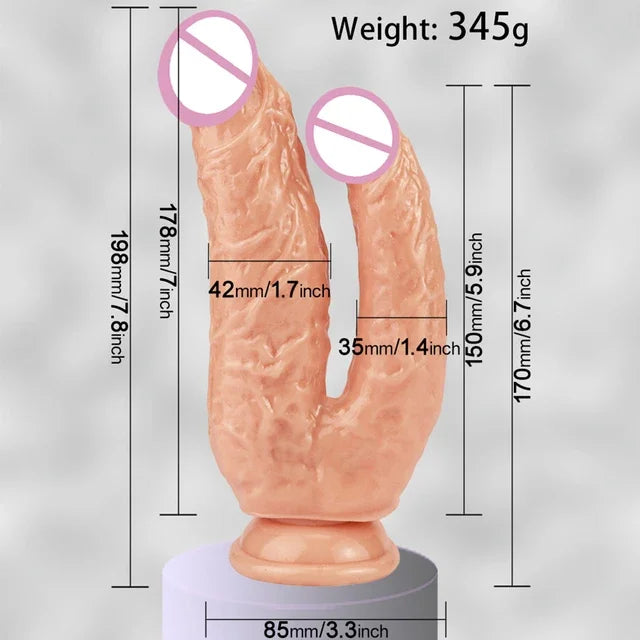 Lesbian Double Realistic Dildo