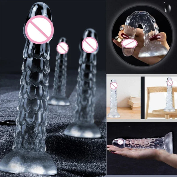 23cm Dragon Suction Dildo