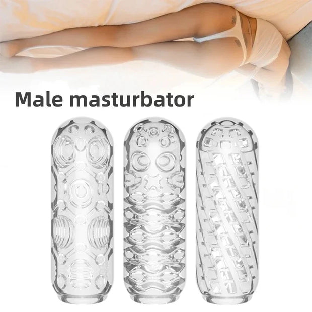 Telescopic Rotating Soft Pussy Masturbator