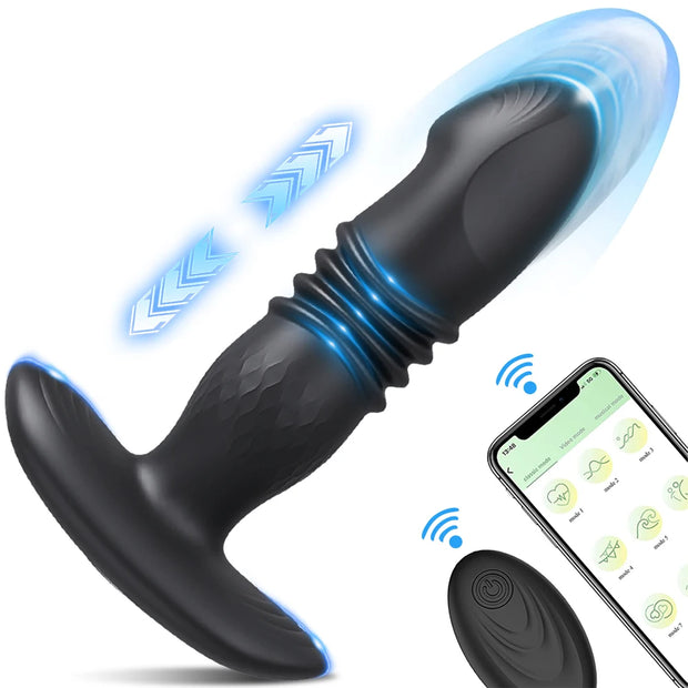 APP Bluetooth Vibrating Anal Plug