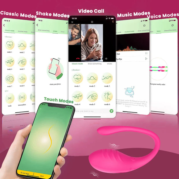 Wireless Bluetooth APP Vibrator