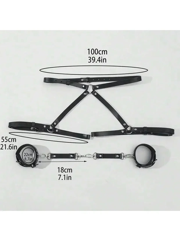 Deluxe Leather Bondage Kit