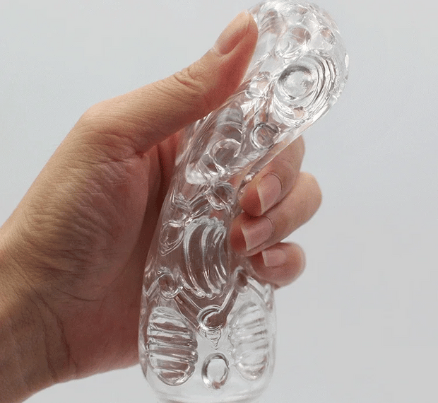 Telescopic Rotating Soft Pussy Masturbator