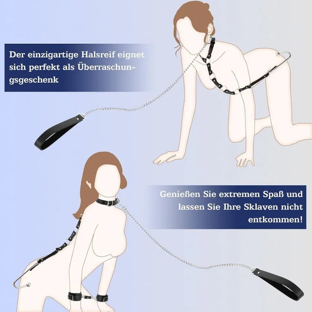 Complete Anal Plug Hook Bondage Kit