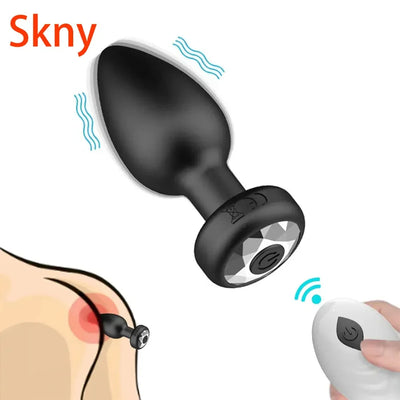 APP Remote Control Anal Plug Prostate Vibrator