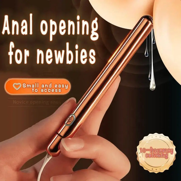 10 Speeds Slim Anal Vibrator