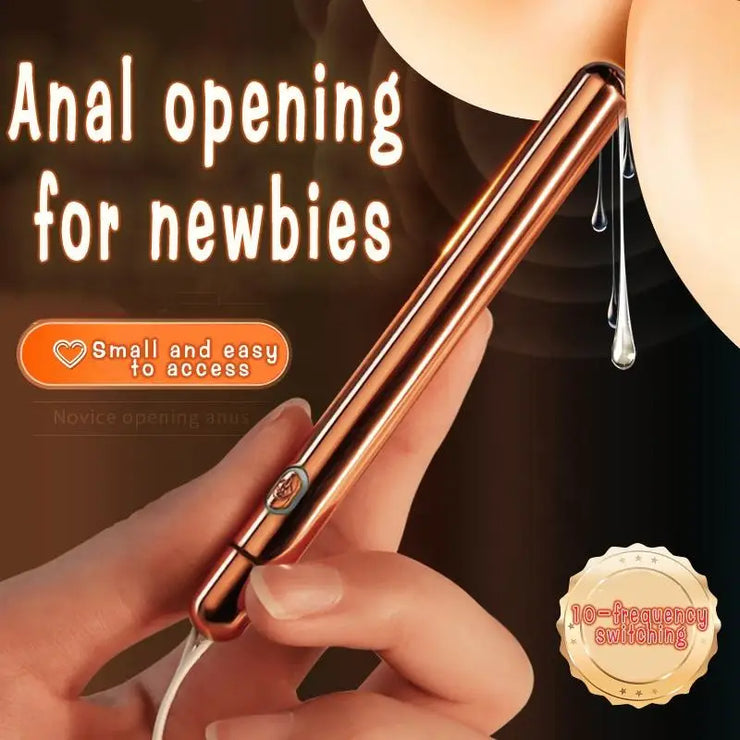 10 Speeds Slim Anal Vibrator