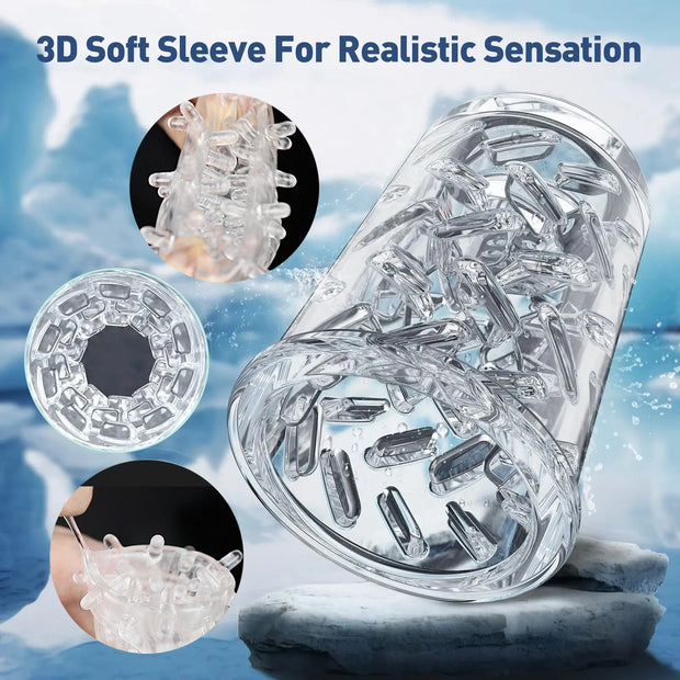 Automatic Telescopic Rotating Masturbator