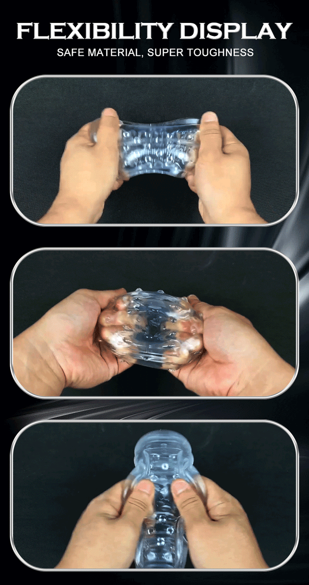 Transparent Soft Vagina Pocket Masturbator