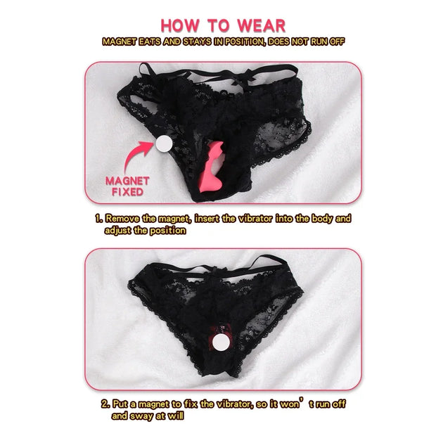Remote Control Sucking Vibrator For Panties
