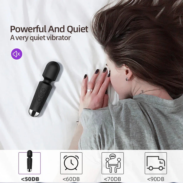 20 Speeds Powerful AV Vibrator