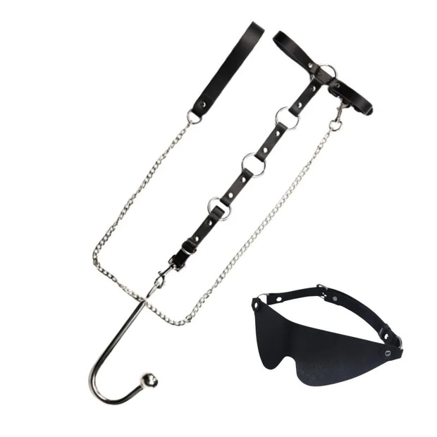 Complete Anal Plug Hook Bondage Kit