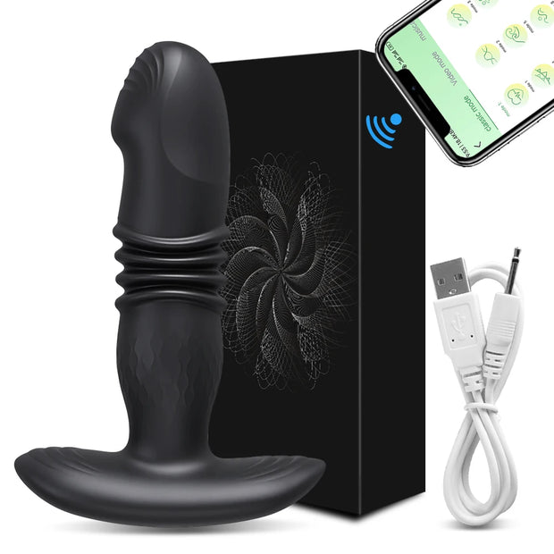 APP Bluetooth Vibrating Anal Plug