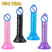 Realistic Mini Jelly Silicone Dildo