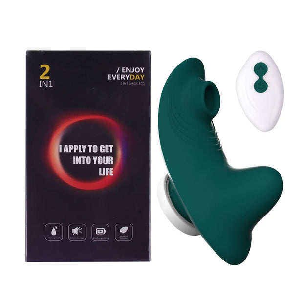 Remote Control Sucking Vibrator For Panties